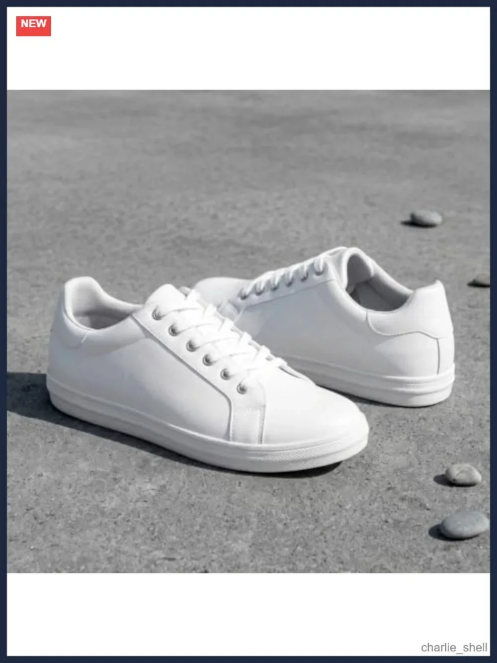 N/A white sneakers